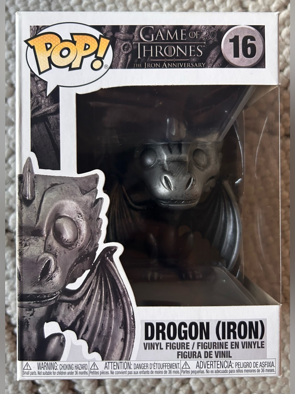Funko! Game of Thrones- Drogon Iron-VAULTED!